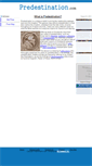 Mobile Screenshot of predestination.com